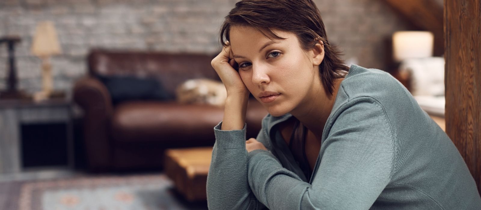 woman quiet window warm soft light natural