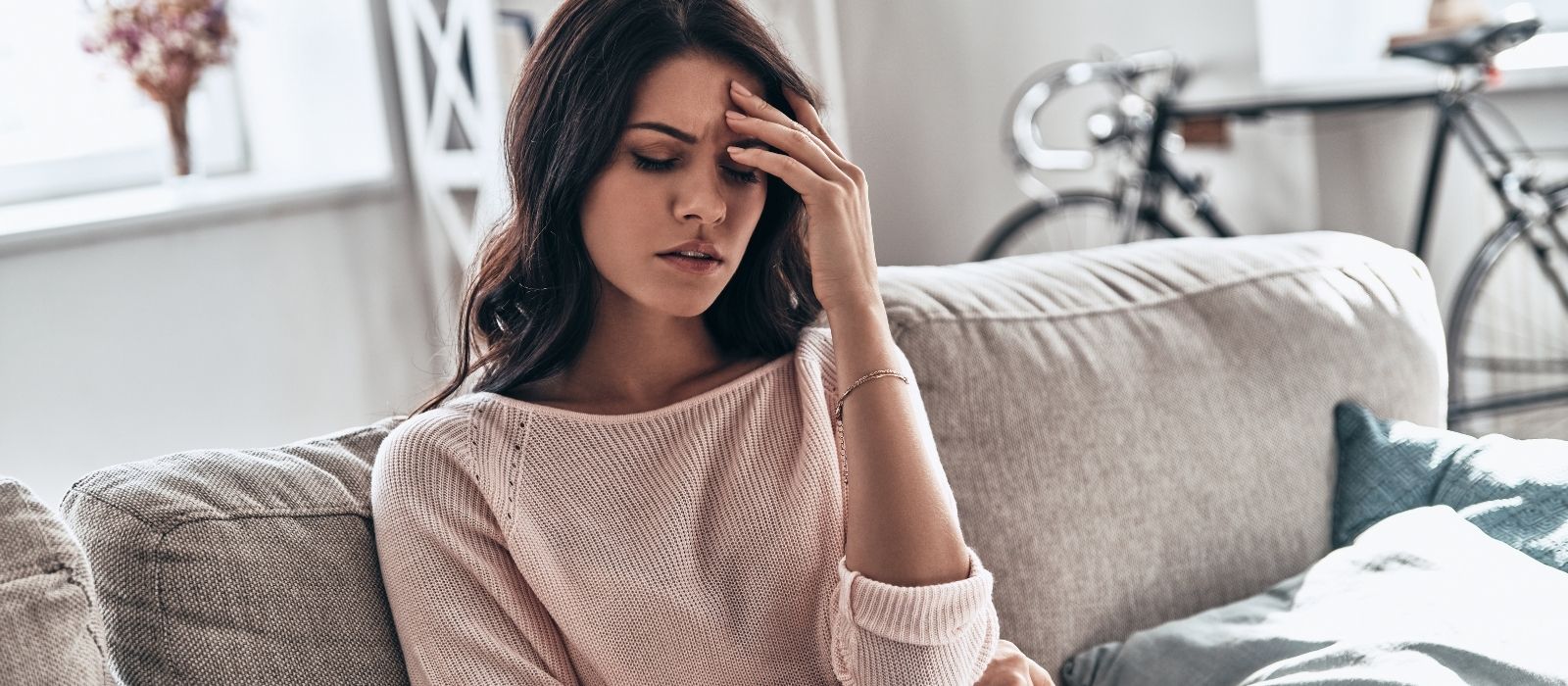 woman confident working warm interior natural light
