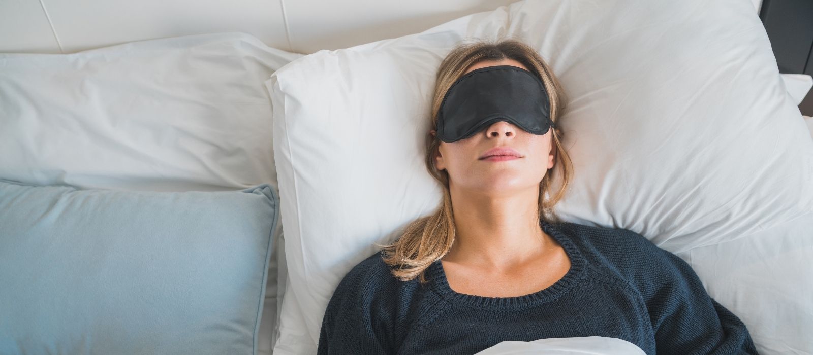 woman sleeping peacefully night