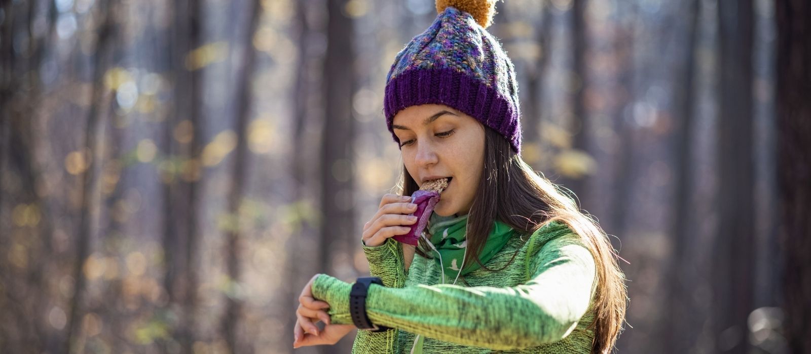 woman meal prep food warm natural light