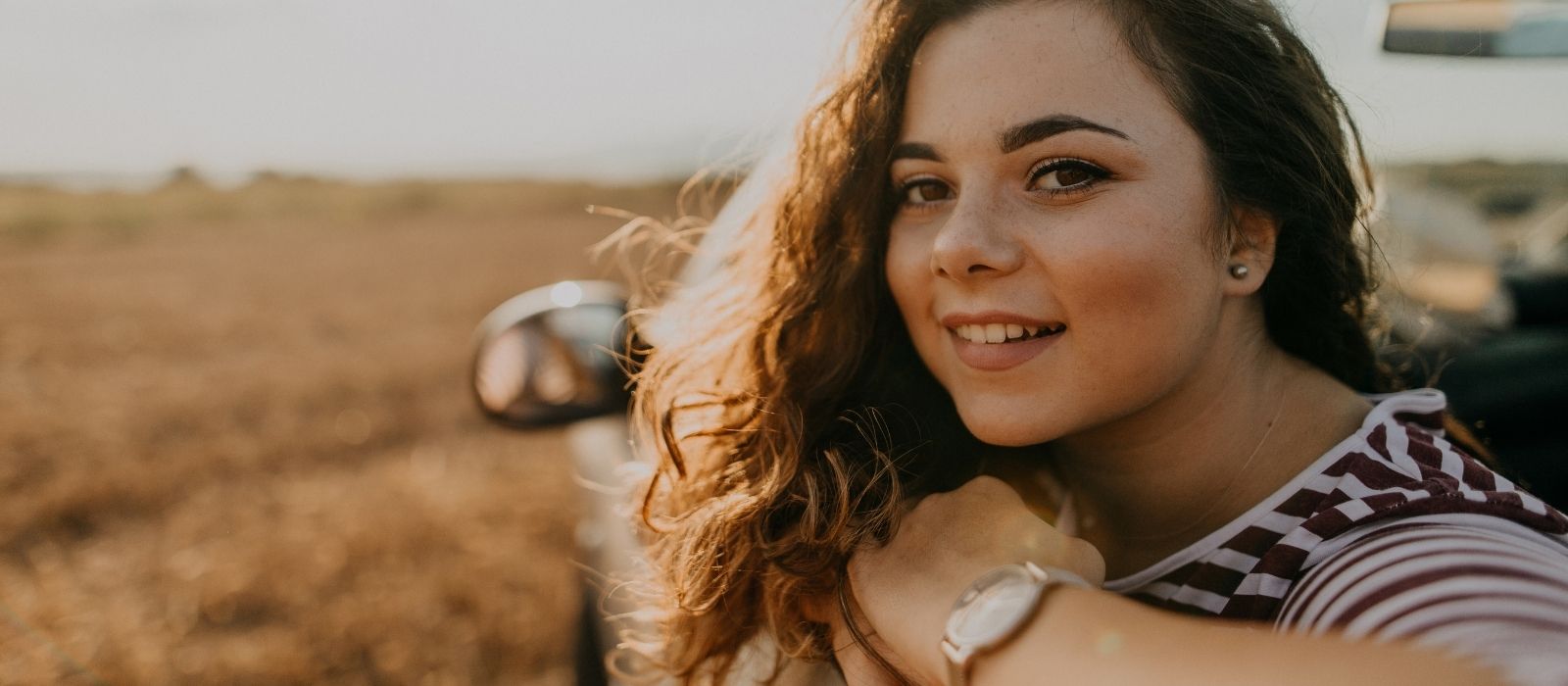 woman working calm focused warm interior