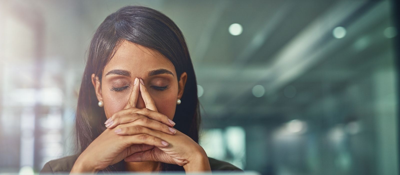 woman authentic calm warm natural light interior